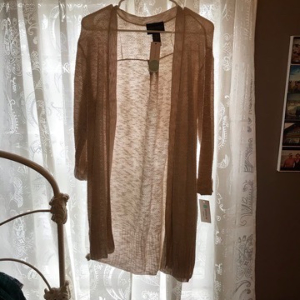 Absolutely Made Textured Cardigan in Off White